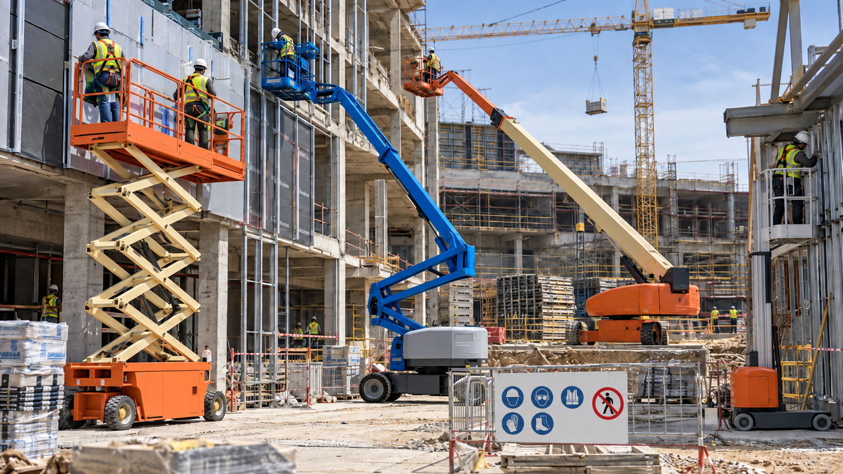 Plataforma elevadora en alquiler